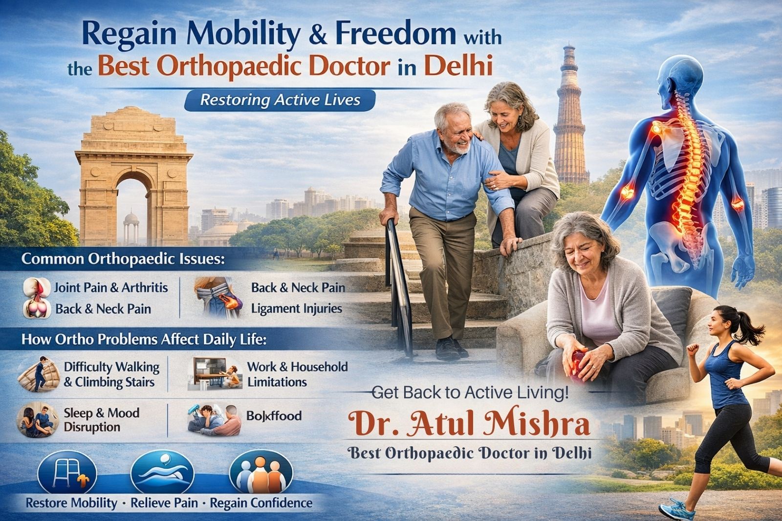 Best Orthopaedic Doctor in Delhi