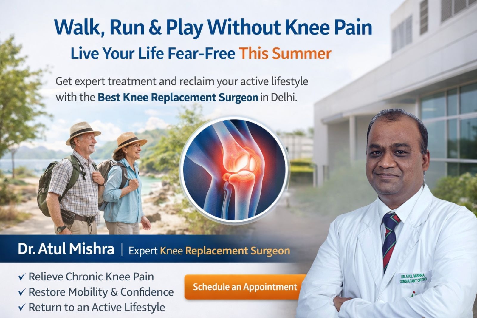 Best Knee Replacement Surgeon in Delhi